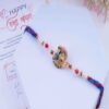 Braided Peacock Rakhi Online