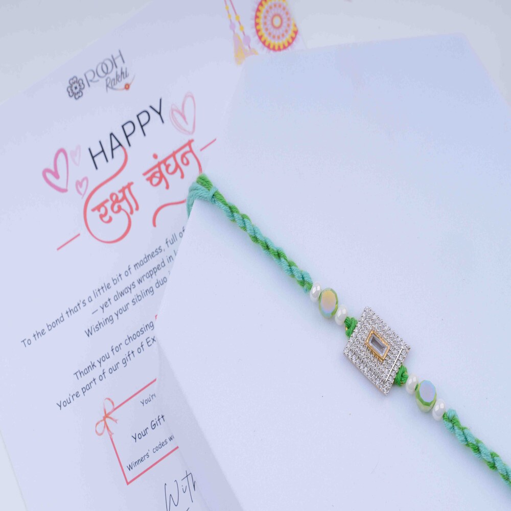 Designer Diamond Rakhi Online