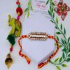 Braided Kundan Mauli Rakhi