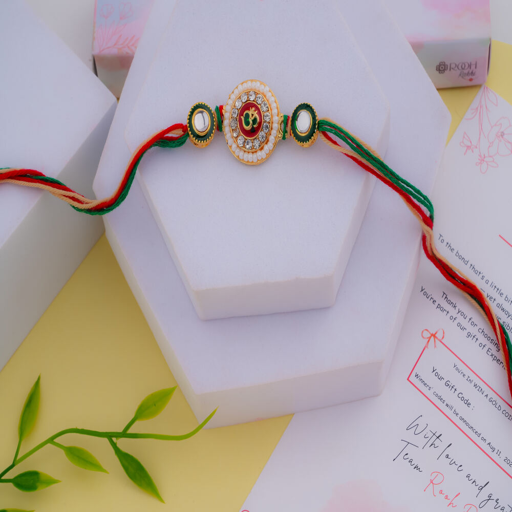 Om Pearl Rakhi