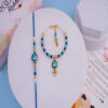 Evil Eye Rakhi Set for Bhaiya Bhabhi Online