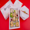 Ganesha Rakhi with Sweets Hamper for Brother Online | Rooh Rakhi