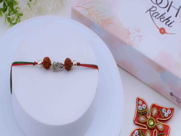 Divine Shiva Rudraksha Rakhi Online