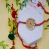Sunburst Traditional Kundan Rakhi
