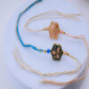 Floral Meenakari Rakhi Set of 2