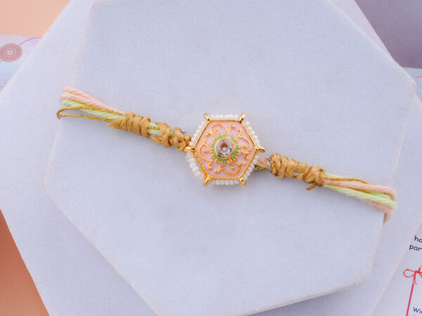 Enamel Beautiful Rakhi