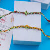 Rakhi Set of 2 - Ganesha & Morpankh