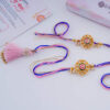 Bhaiya Bhabhi Rakhi Online with Meenakari work