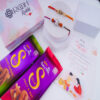 Shivling Rakhi Set with Chocolates Hamper