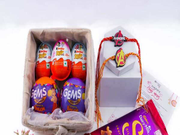 Avengers Rakhi Hamper for Kids