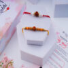 Rudraksha Rakhi Set of 2