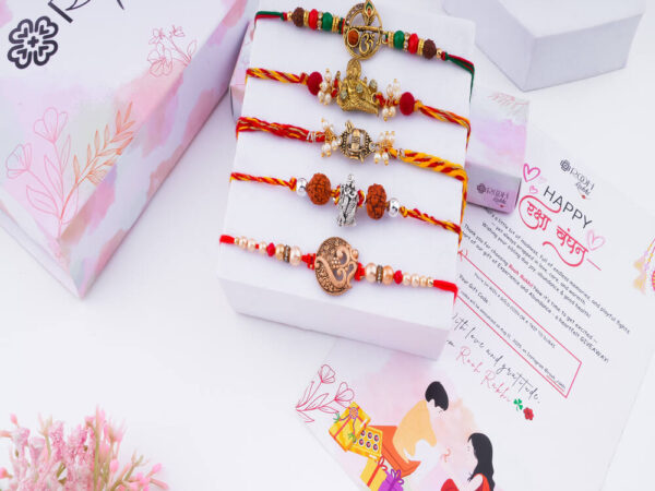 Spiritual Rakhi Set of 5