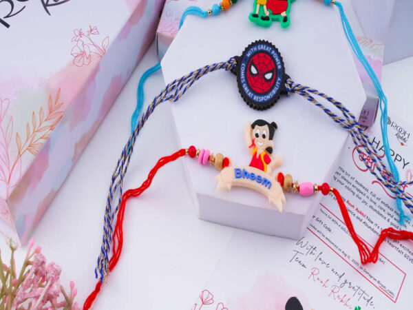 Heroic Kids Rakhi Set of 3