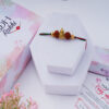 Ganpati & Rudraksha Rakhi Online